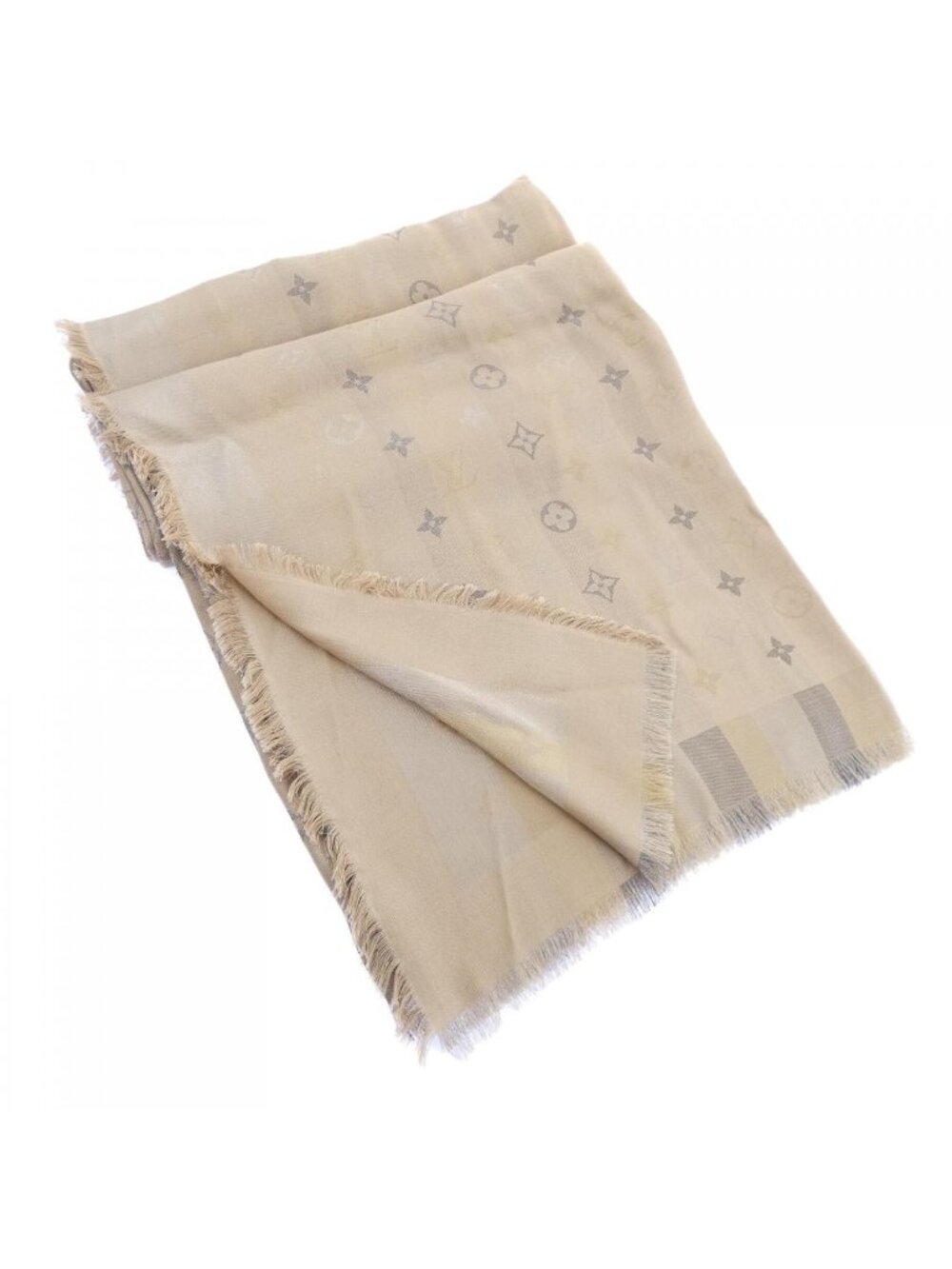 Louis Vuitton Shawl Monogram Soshine Scarf